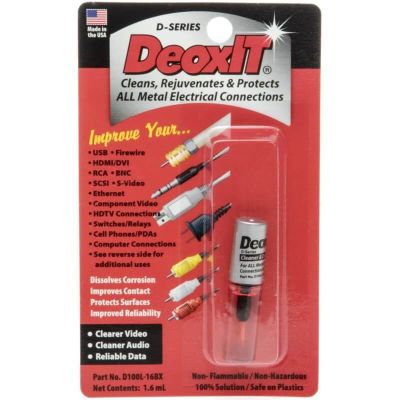 CAIG Laboratories DeoxIT D100L-16BX 1.6ML 接點清潔劑