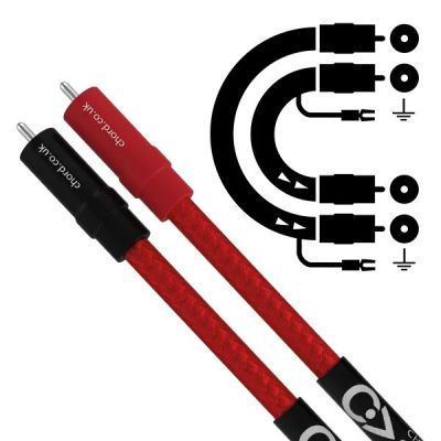 Chord ShawlineX 2RCA 轉 2RCA 轉盤線（附飛線）