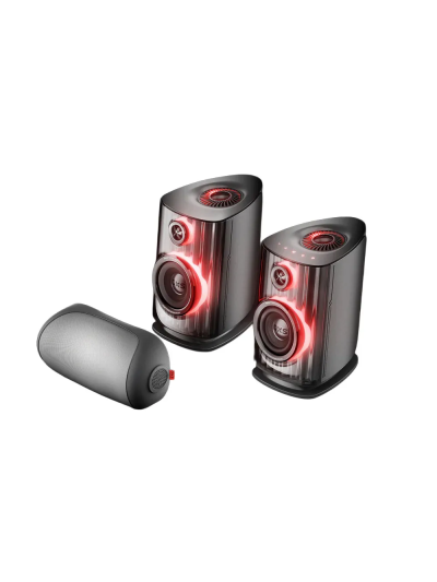 OXS Thunder Duo X 全景聲書架喇叭系統